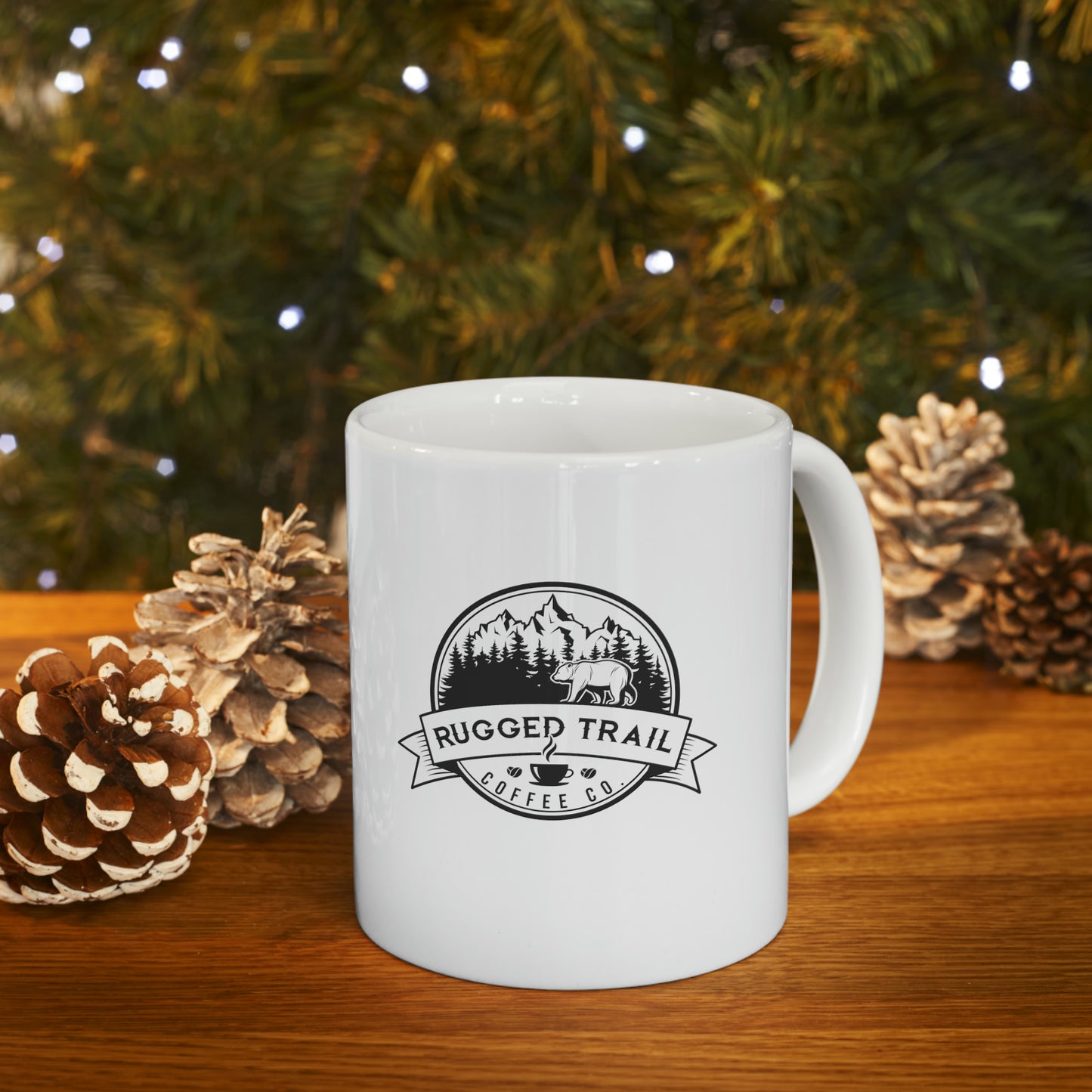 Ceramic Mug, 11oz - Rugged Trail Coffee Co.