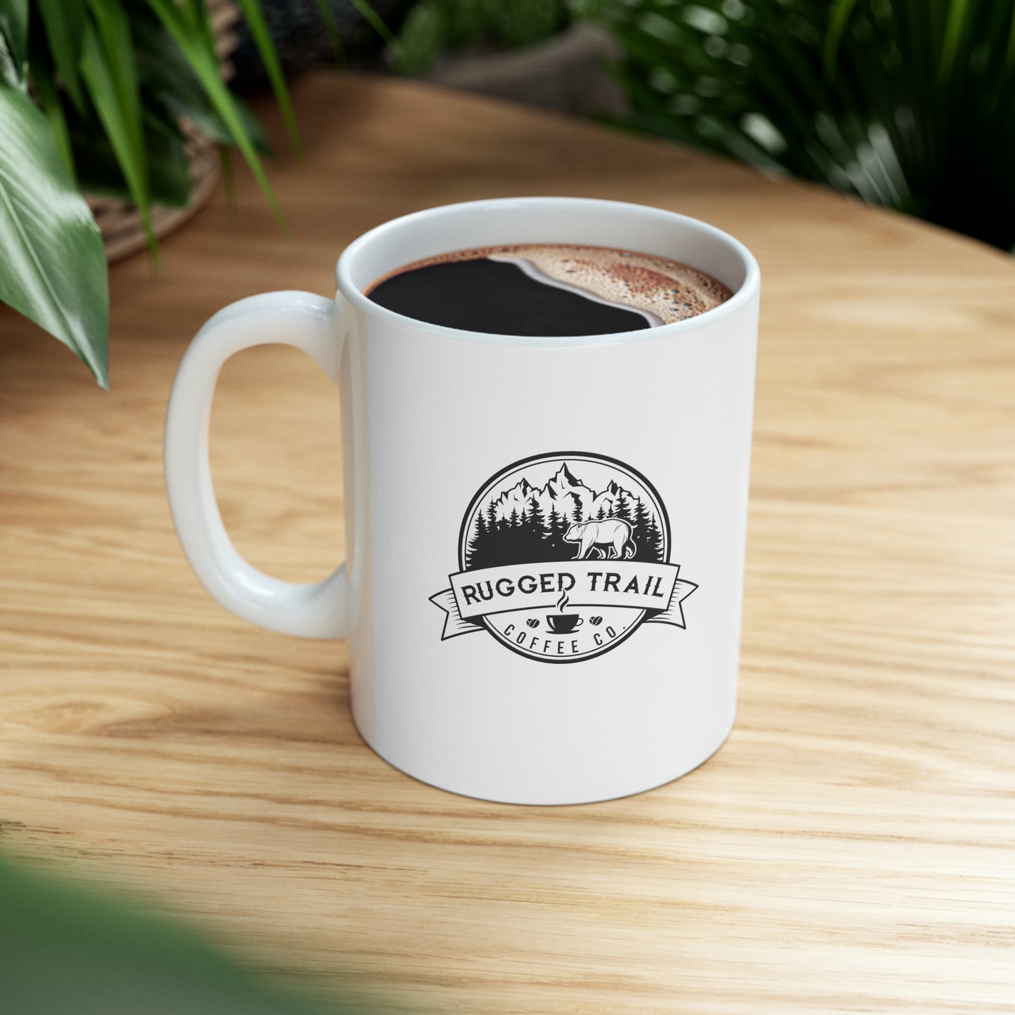 Ceramic Mug, 11oz - Rugged Trail Coffee Co.