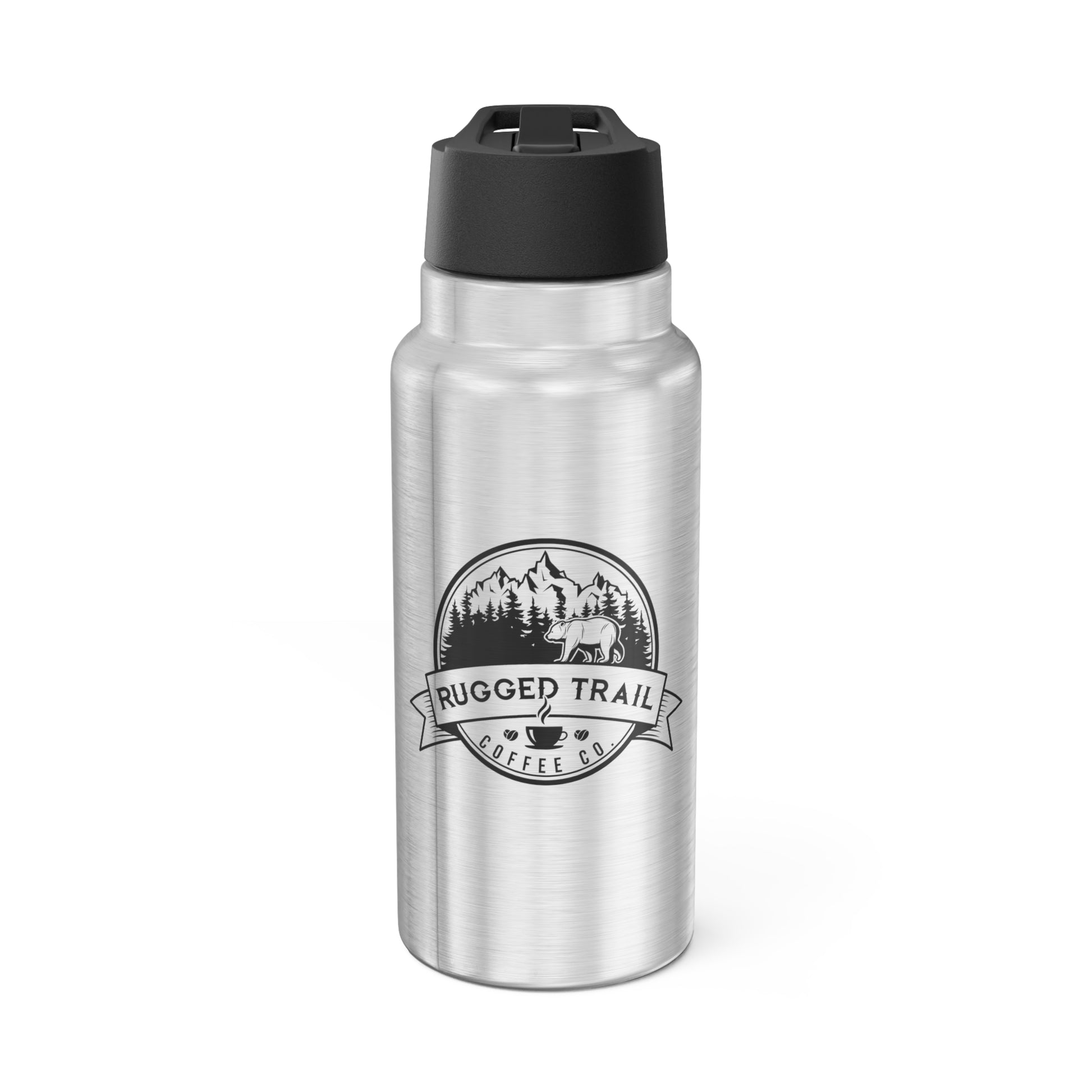 Logo Gator Tumbler, 32oz - Rugged Trail Coffee Co.