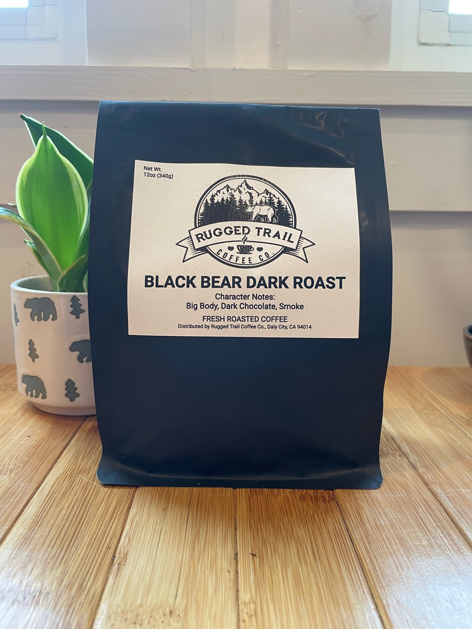 Black Bear Dark Roast - Sumatra Single Origin - Rugged Trail Coffee Co.