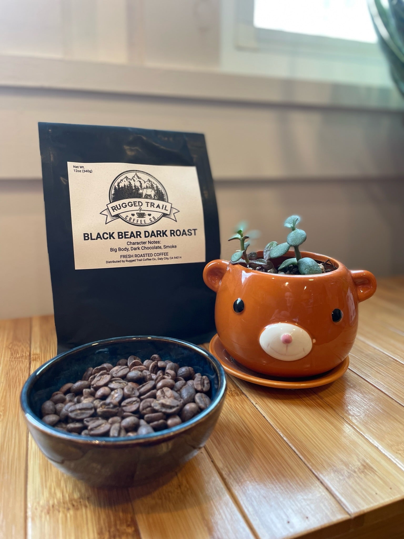 Black Bear Dark Roast - Sumatra Single Origin - Rugged Trail Coffee Co.