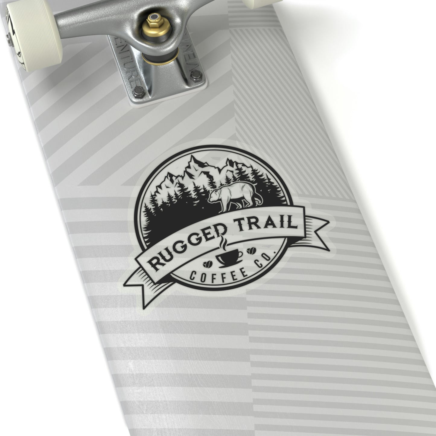 Kiss-Cut Stickers - Rugged Trail Coffee Co.